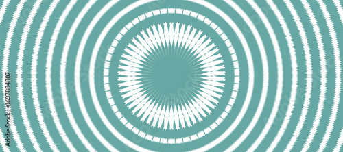 PAbstract Geometric Circular Pattern with Hypnotic Optical Illusion Ripple Effect – Modern Minimal Retro Style Background for Poster, Wallpaper, and Decorative Graphic Design Template