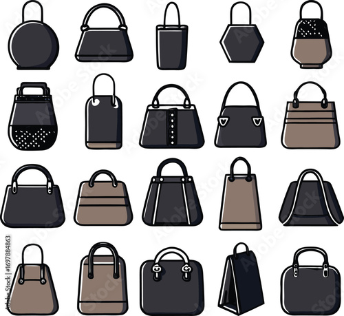 fashion bag  lie  art design