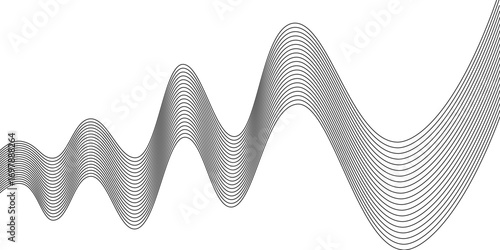 Black high heel shoes and leather footwear on an abstract metal background with lines and elegant fashion design