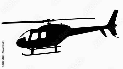 helicopter vector illustration
