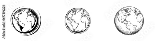 A hand-drawn style illustration of a web icon has been designed for use on the web and in apps