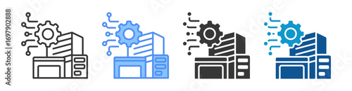 Egovernment Icon Set Multiple Style Collection
