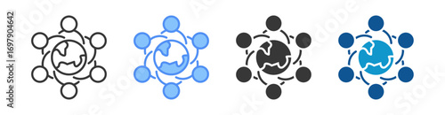 Cultural Sensitivity Icon Set Multiple Style Collection