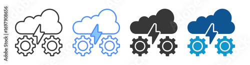 Conflict Management Icon Set Multiple Style Collection