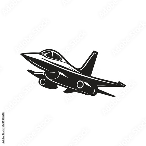 Fighter Jet in Flight