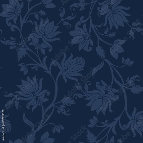 Bohemian opulence ,romantic florals, paisley and dramatic flourishes.

