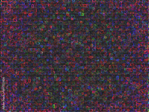 seamless pattern of colorful mosaic