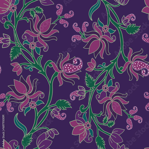 Bohemian opulence ,romantic florals, paisley and dramatic flourishes.

