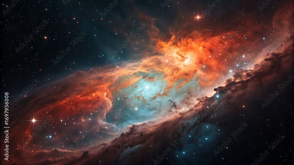 Fototapeta premium planet in space