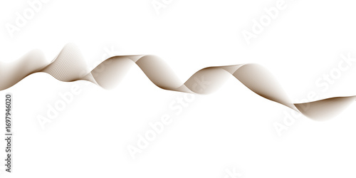 Abstract brown wave line gradient color background.brown wave modern stream background.digital frequency track equalizer,digital art, presentations, branding, and modern creative projects,