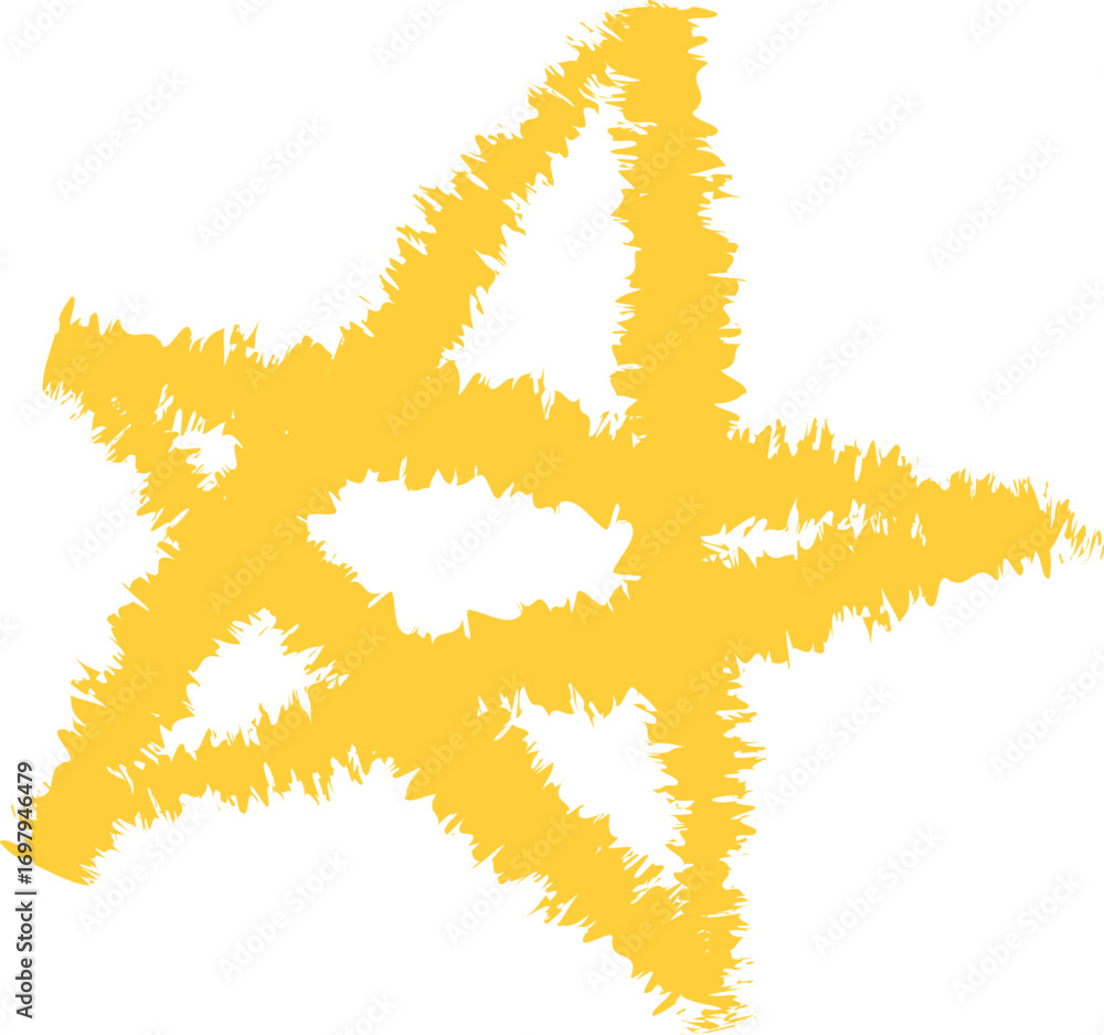 Obraz premium Pencil Star
