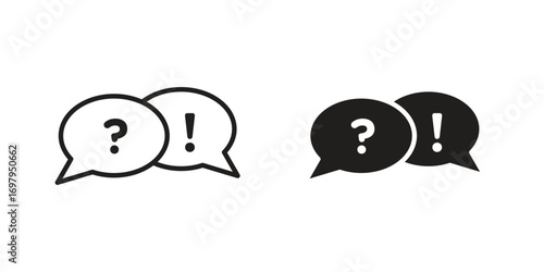 QNA icon symbol for logo, web, app designs.