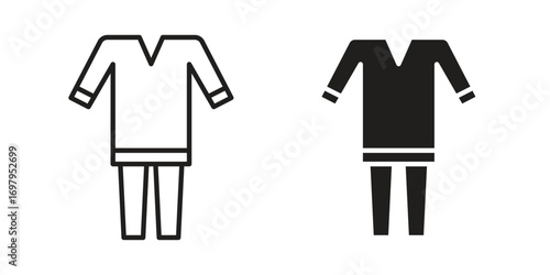Kurta icon symbol for logo, web, app designs.