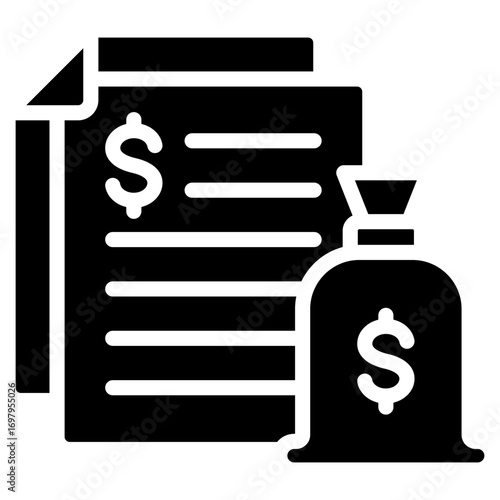 Budget Sheet Icon