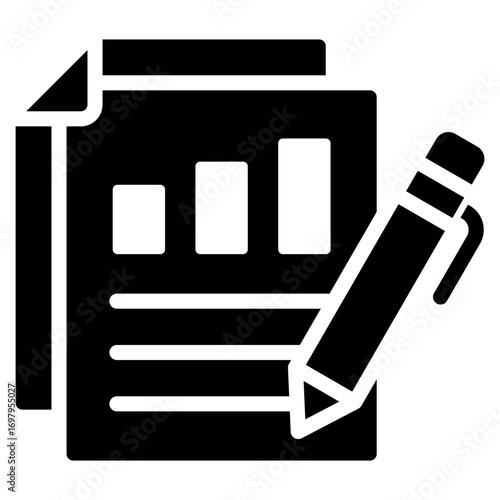Financial Report Icon