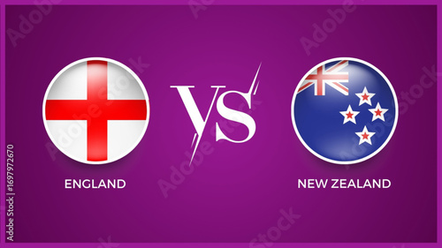 “ india vs new zealand  broadcast template for icc women cricket world cup sports. vector illustration"