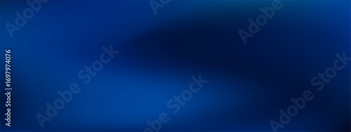 Navy winter night sky gradient vector background. Dark blue wave graphic wallpaper