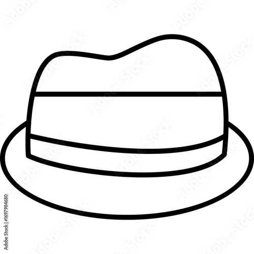 Hat Icon Vector Element