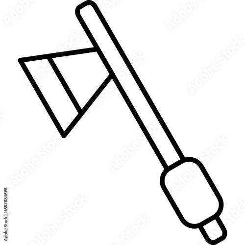 Axe Icon Vector Element