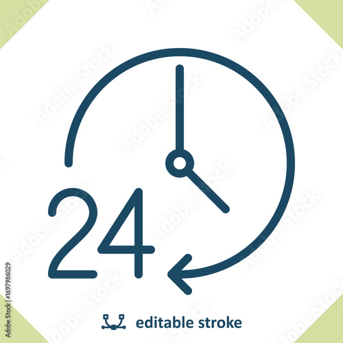 Around The Clock Icon