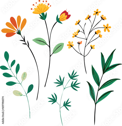 A collection of various black dripping liquid splatters, drops, and blobs isolated on a white background.