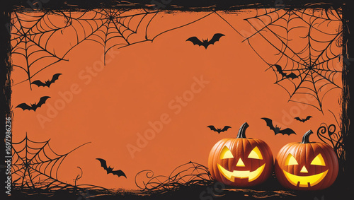halloween pumpkin background