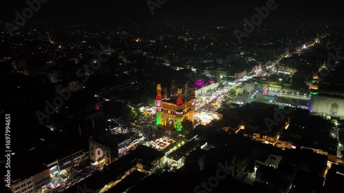 Wallpaper Mural aerial view of heritage site in hyderabad Torontodigital.ca