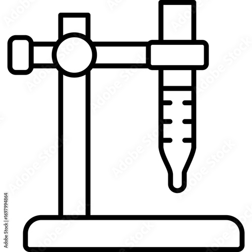 Burette Icon Vector Element