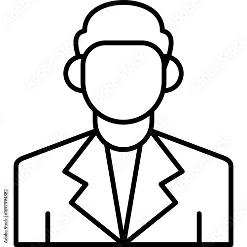 Chemist Icon Vector Element