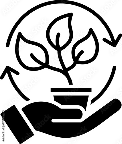 Social Welfare glyph icon