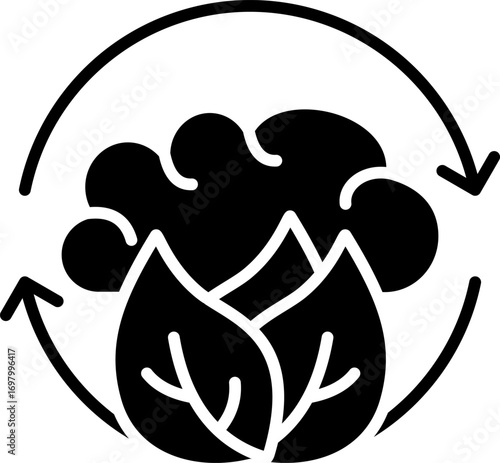 Nonprofit Work glyph icon