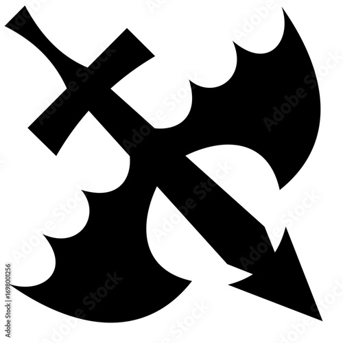 Rpg game filled icon 