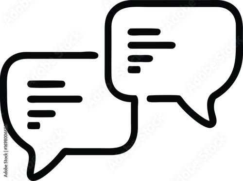 social media speech bubble