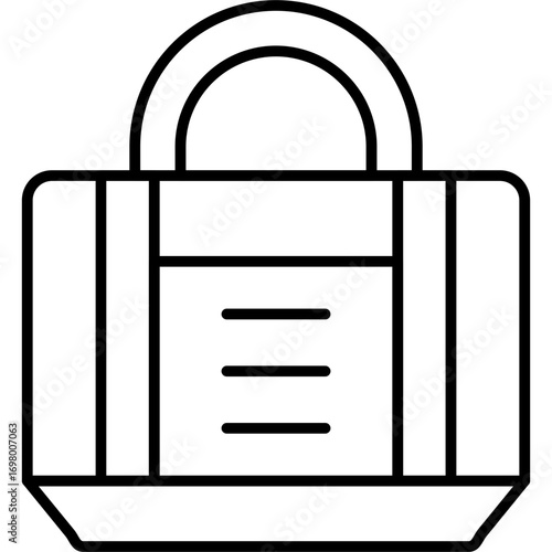 Totebag Icon Vector Element