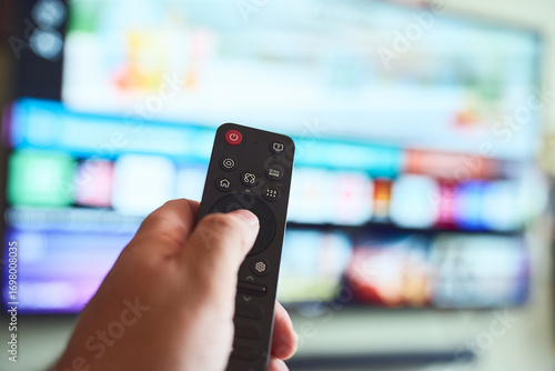 Using a remote control for entertainment