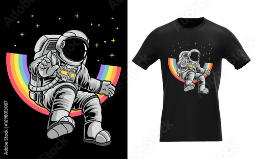 regenball astronaut classic t-shirt