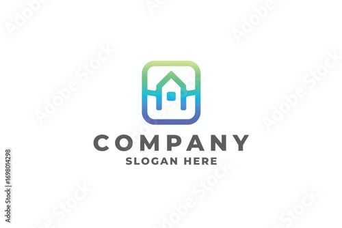 Letter A Real Estate Logo
