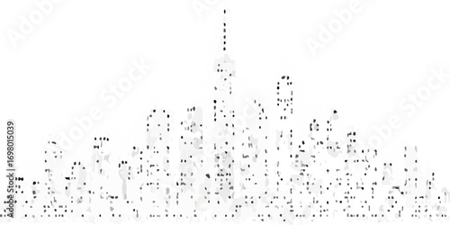 Grunge urban black texture on white background vector illustration. Grunge dirty urban dust texture design with scratches.