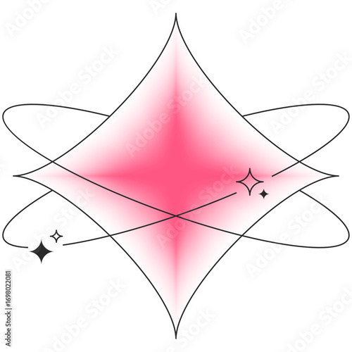 Y2k Gradient Shape