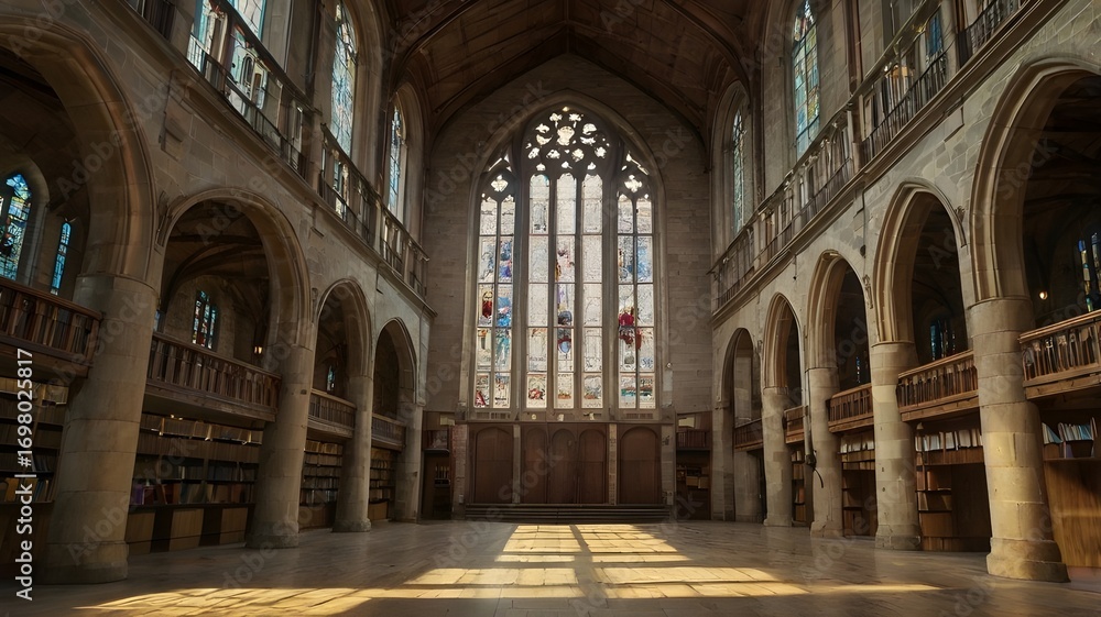 Obraz premium interior of the cathedral of st james in sibenik croatia