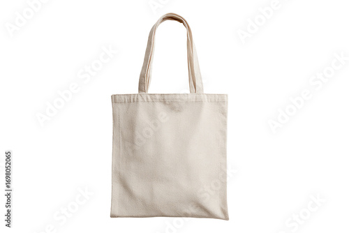 Blank off-white tote bag