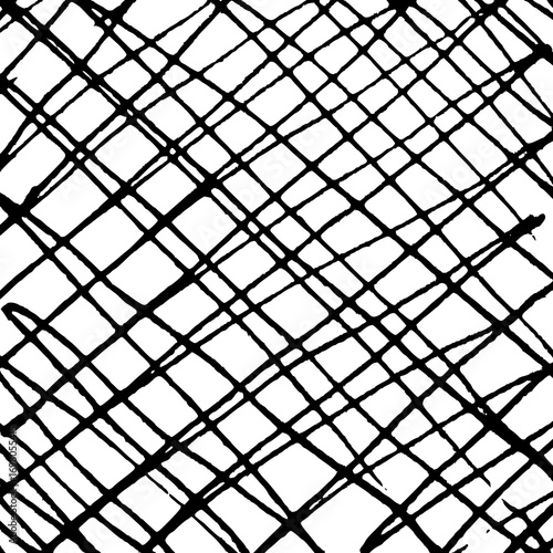 Monochrome hand-drawn crosshatch texture