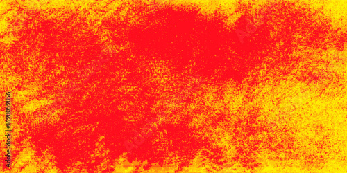 Neon colored urban punk background with halftone texture, paint drops and splashes. Bright pink and yellow colored banner design. Modern grunge background with hand drawn