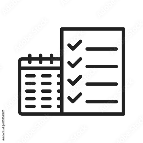 Daily Goalsicon vector image. Suitable for mobile apps, web apps and print media.