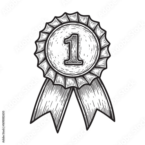 number 1 medal 