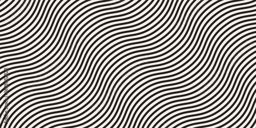 Wallpaper Mural Abstract black stripes line stylish pattern Torontodigital.ca
