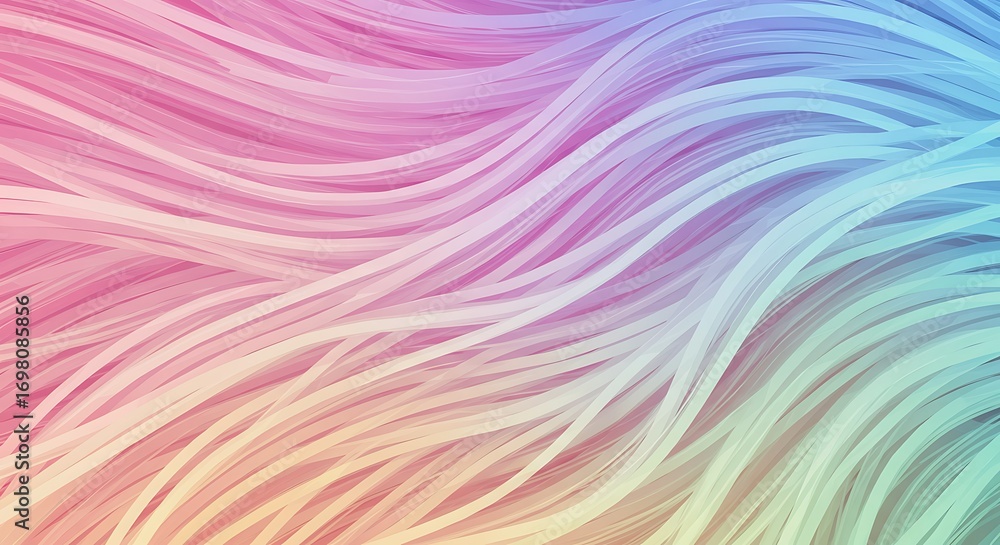 Obraz premium Pastel Flow