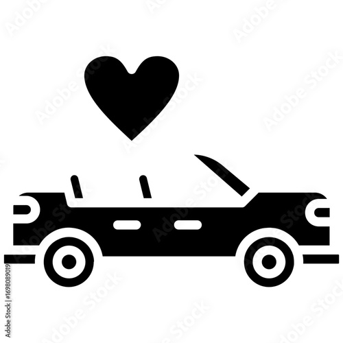 Wedding Car Icon