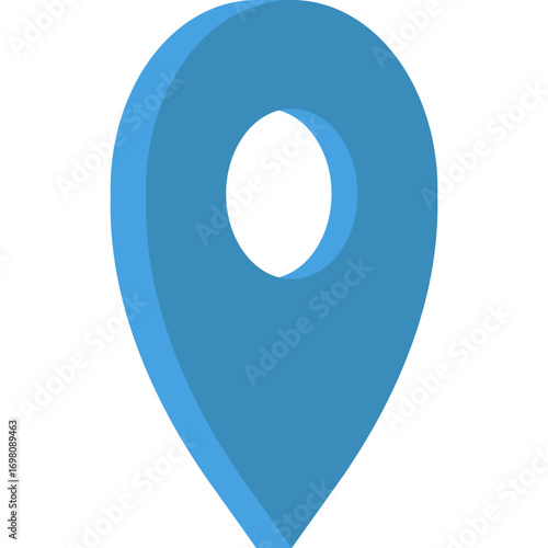 Illustration of a Map Pointer Icon