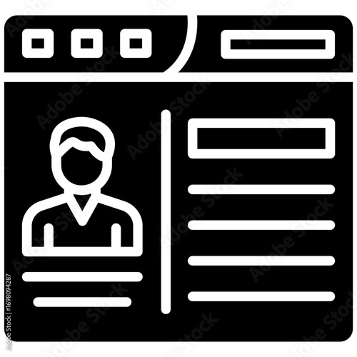 Web Portfolio Icon